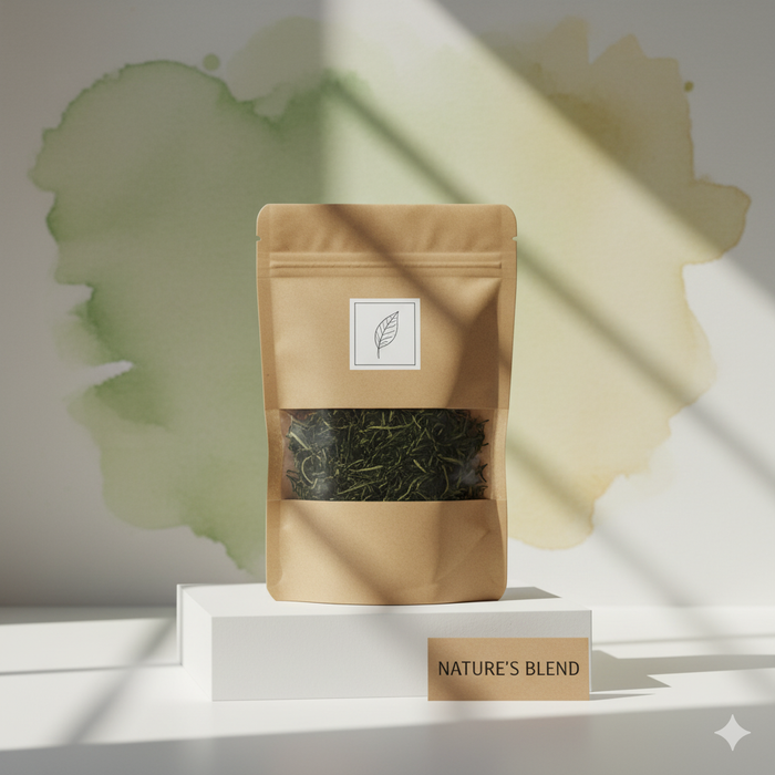 Brown Kraft Zip Lock Stand Up Food Bags Pouches with Tear-away Notch for Multi-purpose Storage