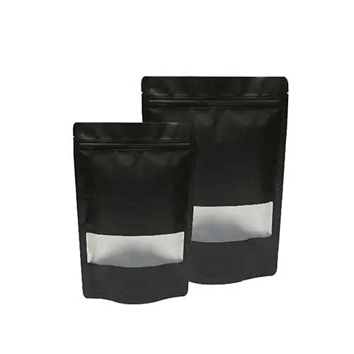 Black Stand Up Pouch Zip Lock (Multi-purpose Storage)