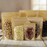 Resealable kraft Bags With Clear Front Stand Up Window Transparent Bulk Pouches Ziplock Paper KARKHANAY
