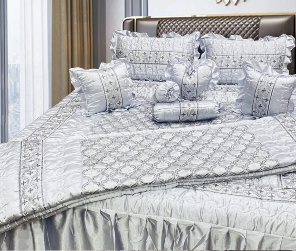 MULBERRY SILK 9 PCS BED SET