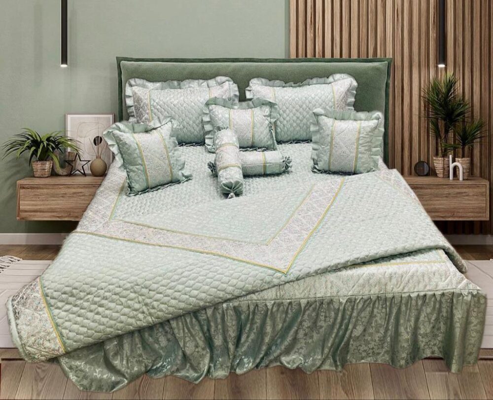 MULBERRY SILK 9 PCS BED SET