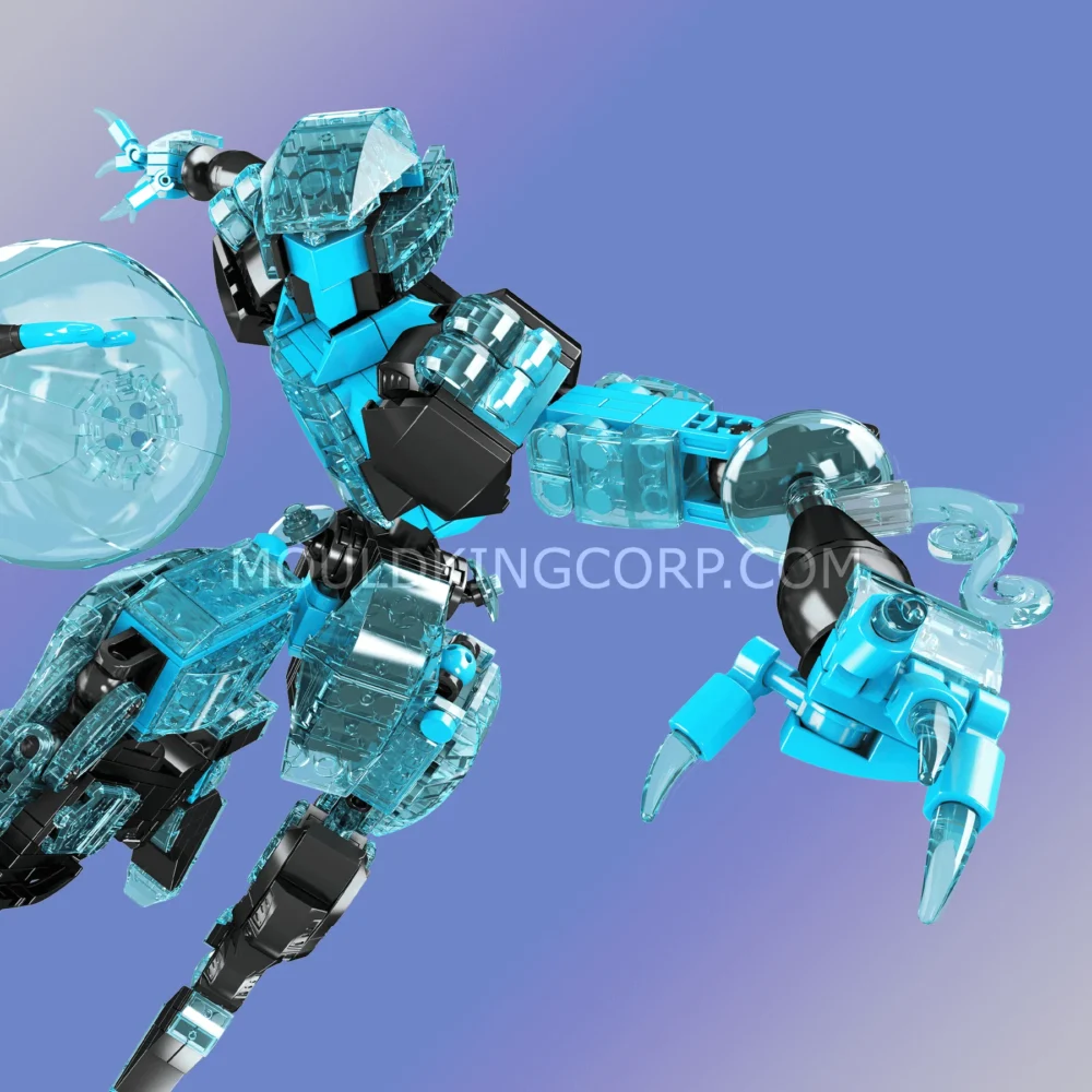 Mould King 10077 Constellation Mecha Aquarius of Zodiac Series Building Set | 548 Pcs