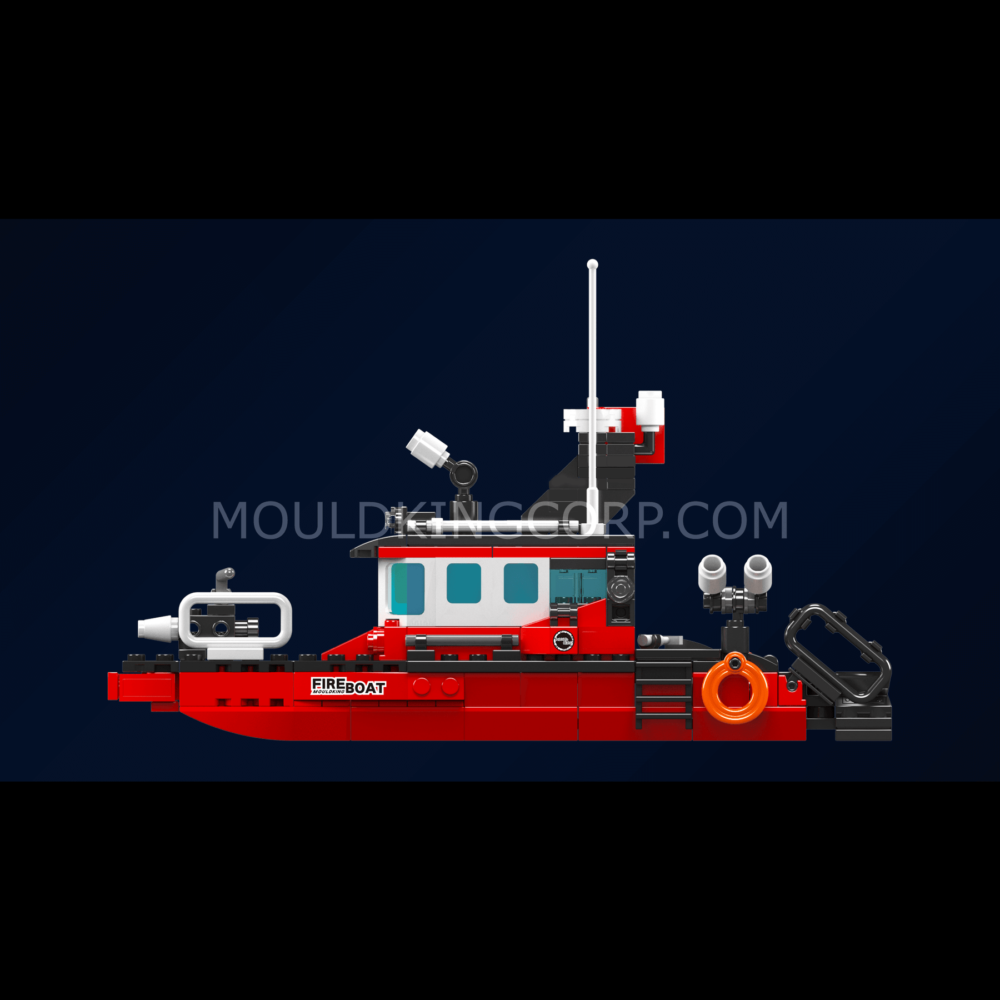 Mould King 10082 Fireboat Building Set | 315 Pcs