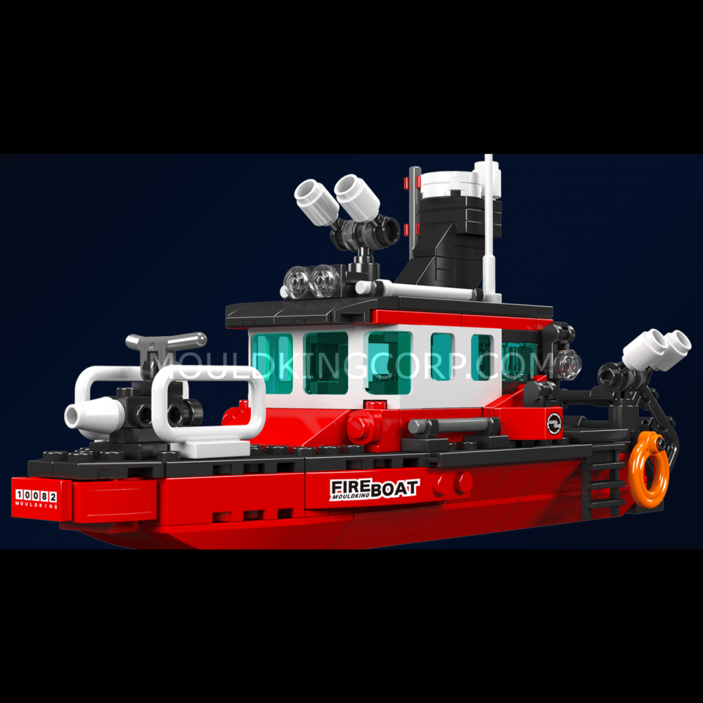 Mould King 10082 Fireboat Building Set | 315 Pcs