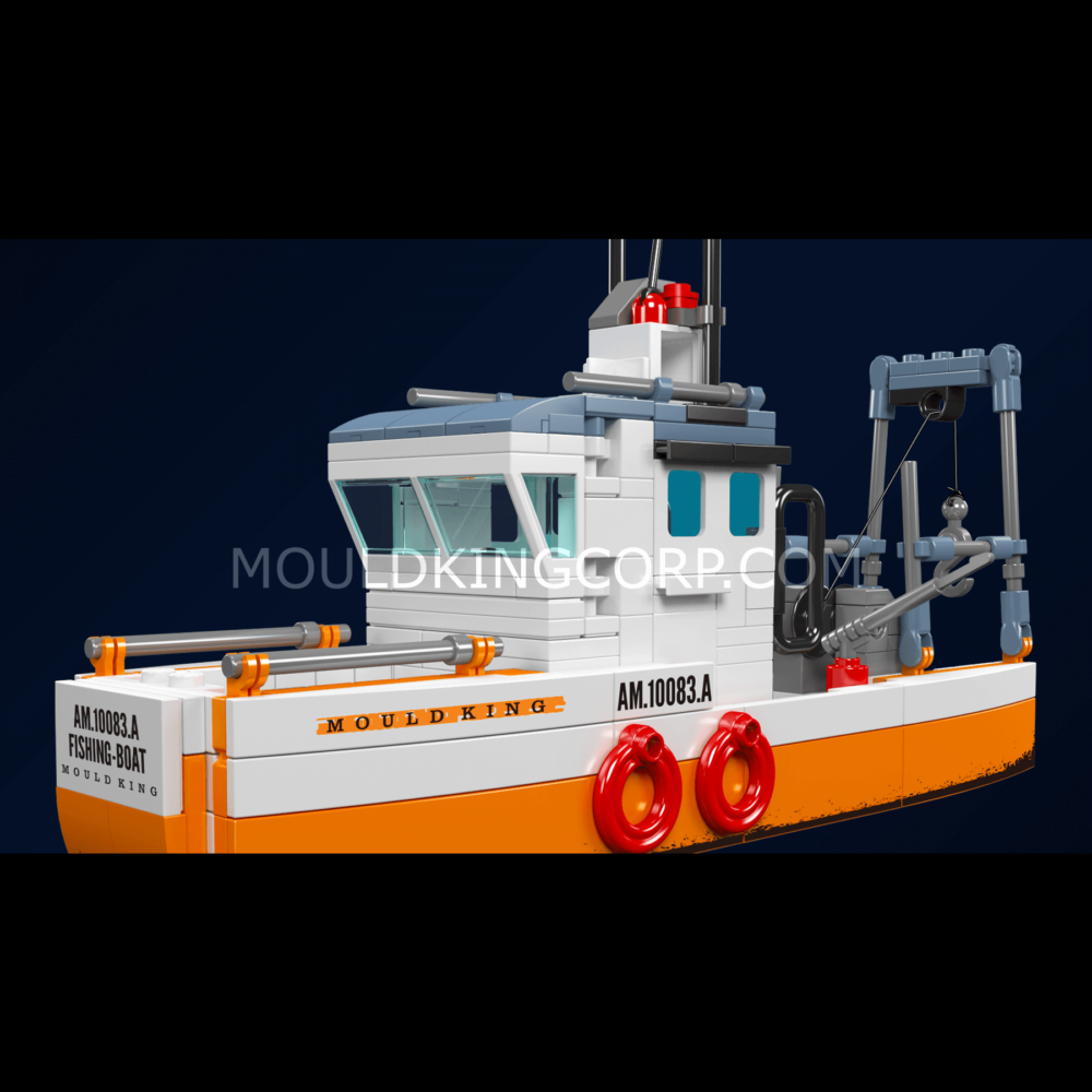 Mould King 10083 Fishing Boat Building Set | 420 Pcs