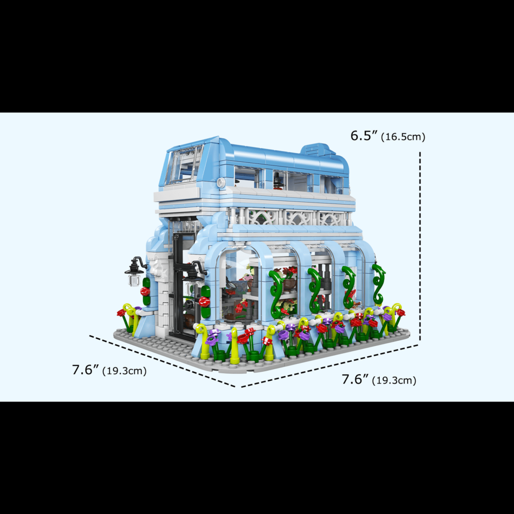 Mould King 16048 Botanical Garden Model Building Set | 1,289 PCS