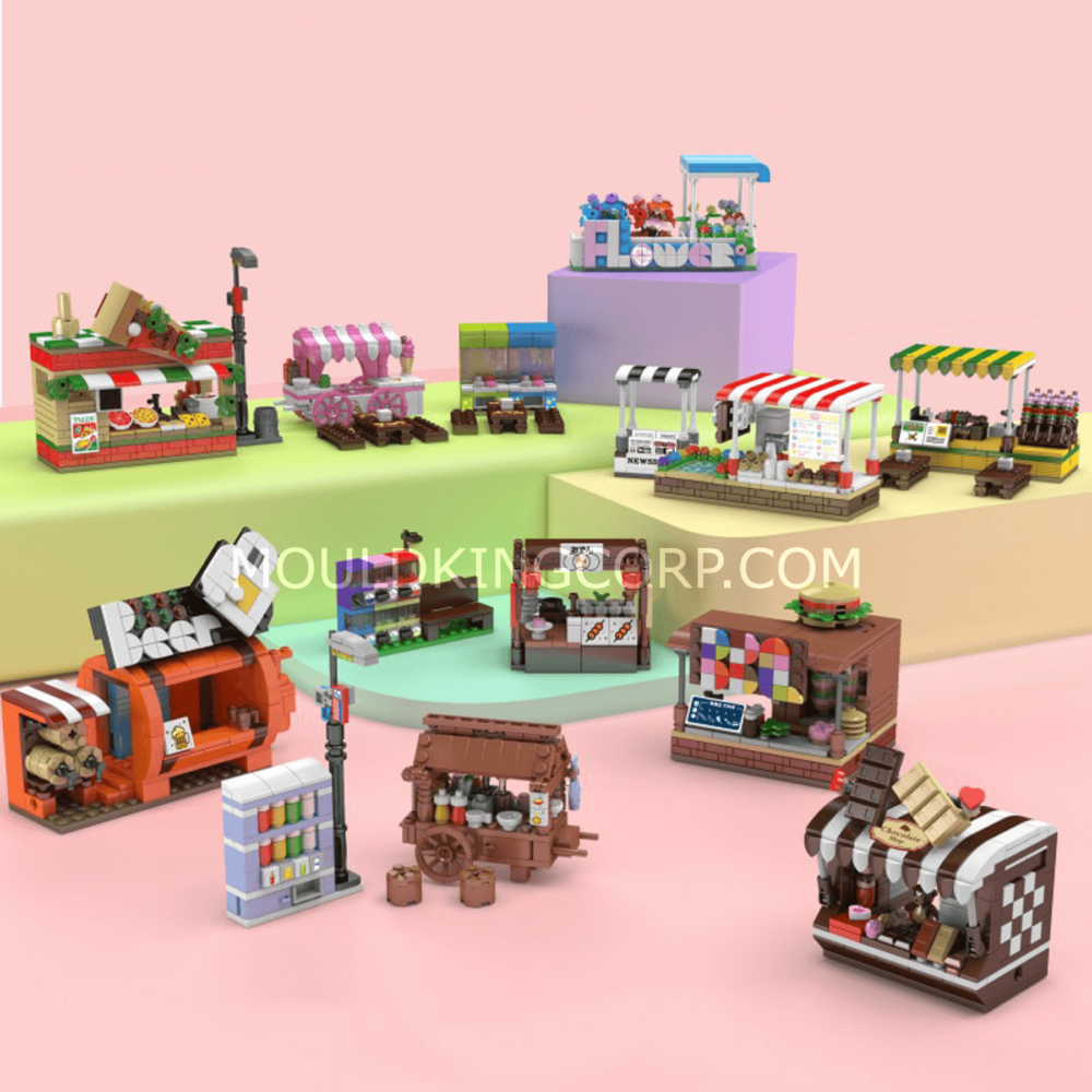 Flower Shop Buidling Toy Set