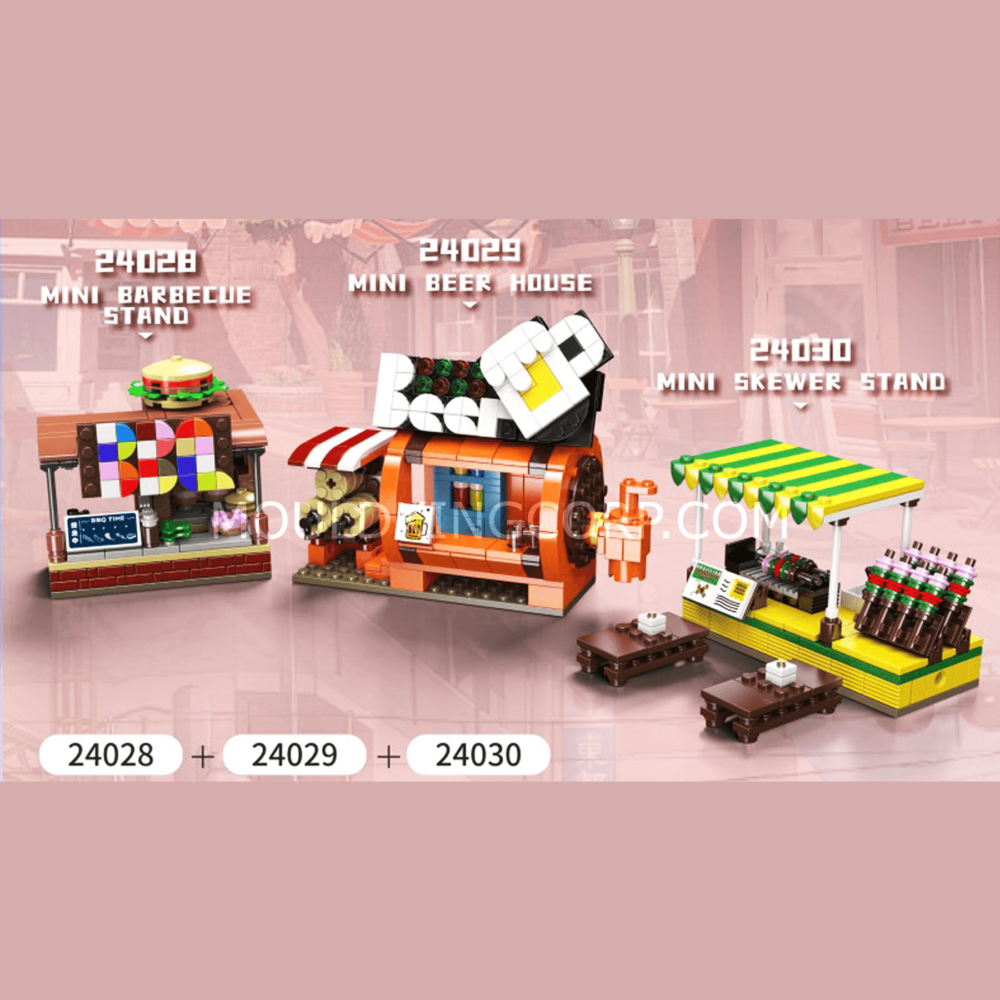 Flower Shop Buidling Toy Set