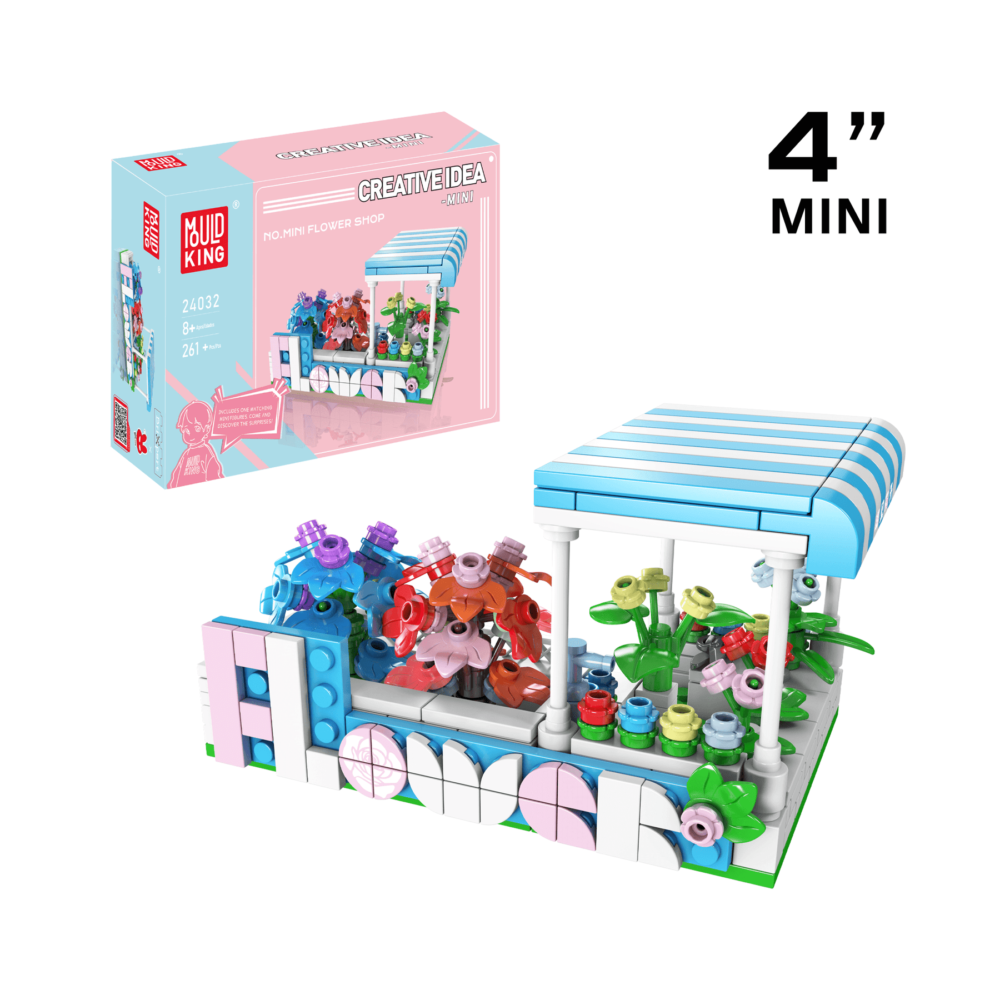 Flower Shop Buidling Toy Set