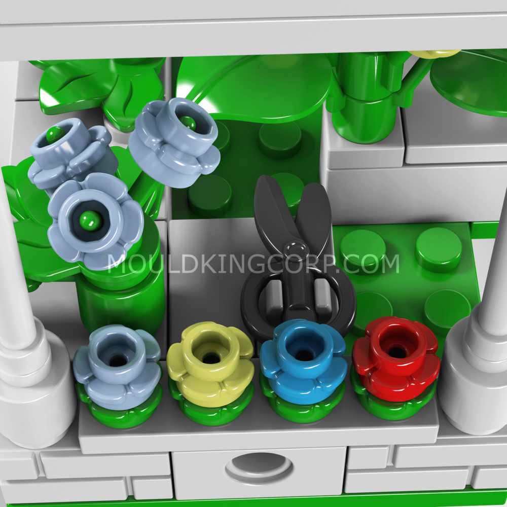 Flower Shop Buidling Toy Set