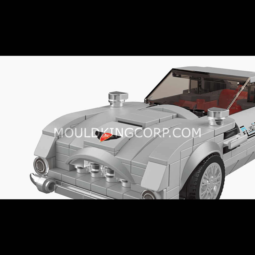 Mould King 27050 Silver Martin 007 Supercar Building Set | 348 Pcs