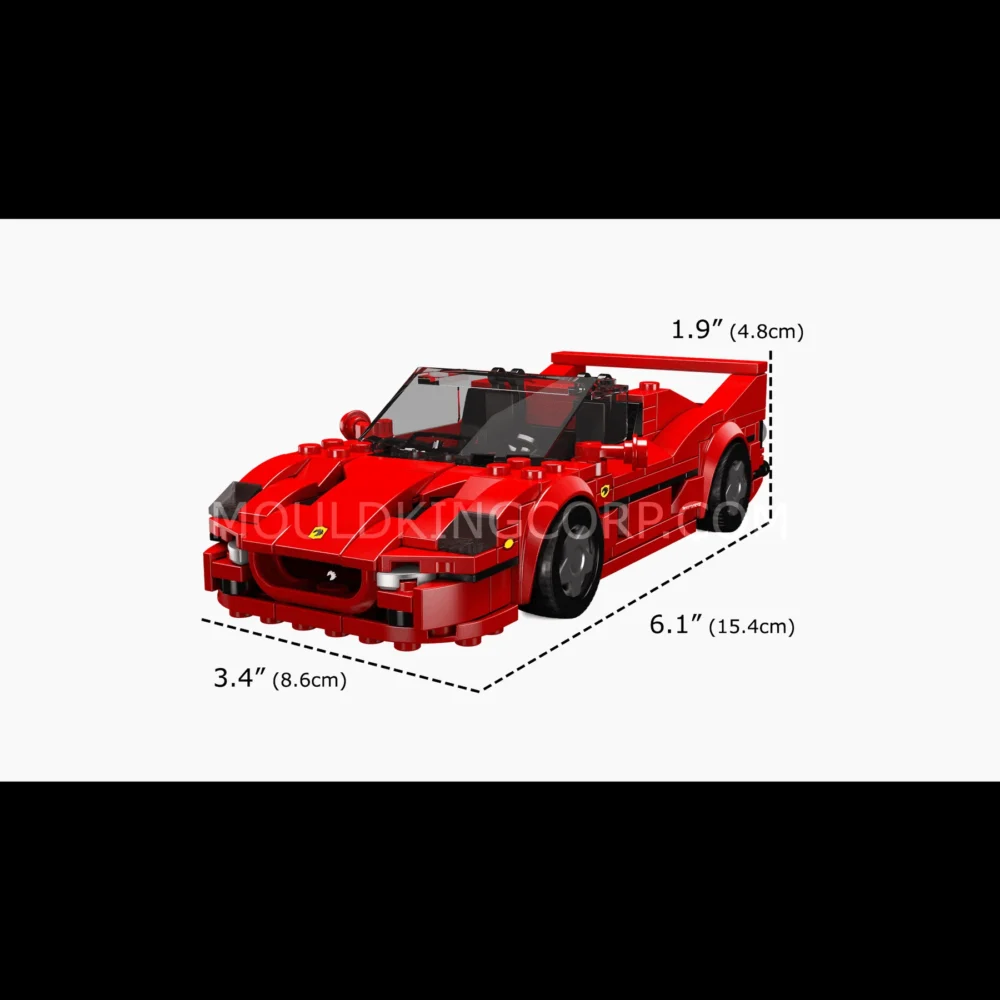 Mould King 27066 F50 Car Model Building Set | 352 Pcs