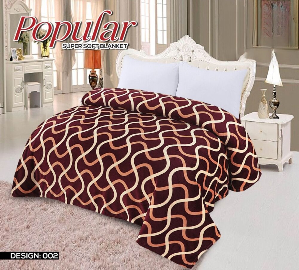 Printed Fleece Ac Blanket